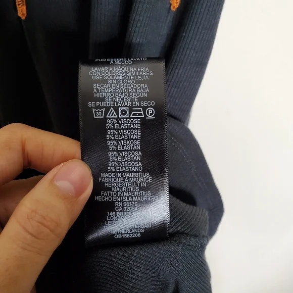 Urban Outfitters Deja Black Halter Mock Neck Ribbed Exposed Seamed Mini Dress - Picture 10 of 10